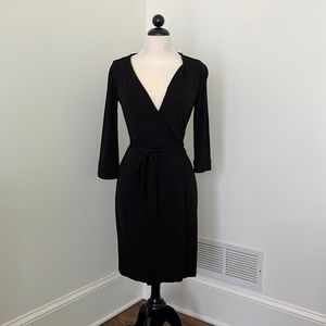 Black Wrap Dress